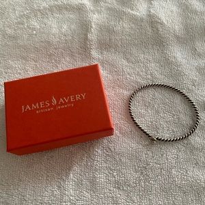 James Avery Twisted Wire Hook On bracelet
